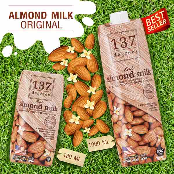 137 degrees almond original