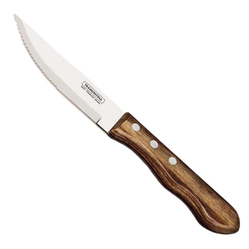 5 inch jumbo steak knife polywood brown