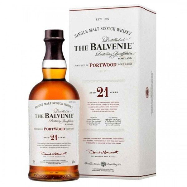 Balvenie portwood whiskey - balvenie portwood "21 years" (700ml)