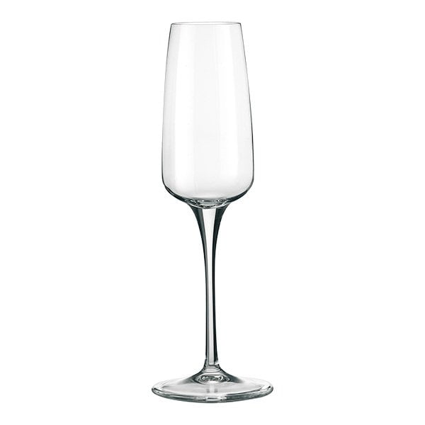 Bormioli rocco aurum stemware flute crystalline champagne glass 350ml pack of 6pcs
