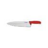 30cm chef knife - sanelli "supra" chef knife (blade length: 30cm) red handle