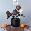 Chocolate monggo halloween trick or treat cokelat lollipop ghost drakula