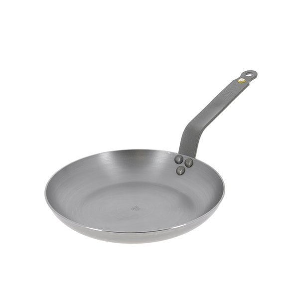 De buyer frying steel pan 26cm beewax finish