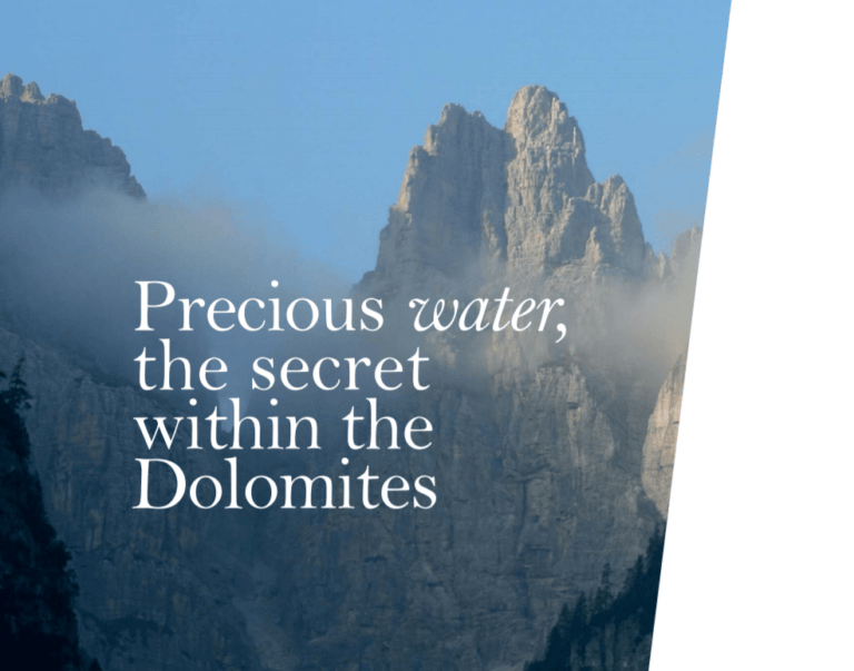 - dolomia - the water that's full of life