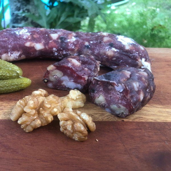 Dry saucisson with nuts ty breizh