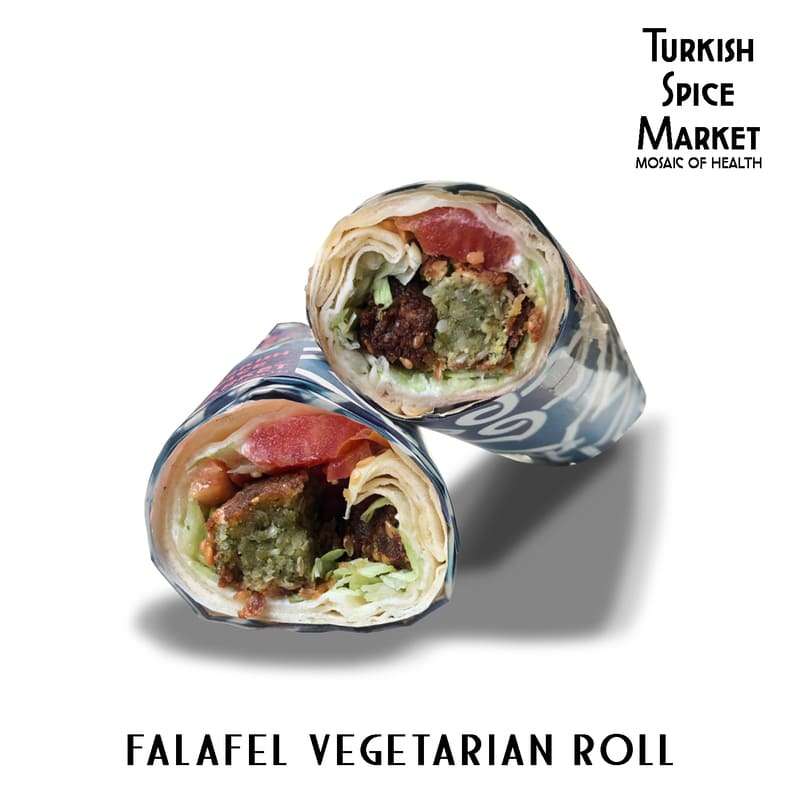 Falafel veg roll