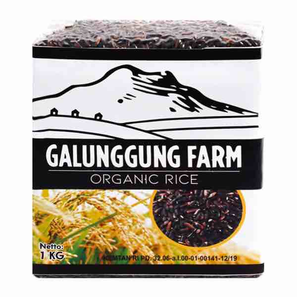 Galunggung farm black rice