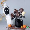 Halloween little ghost lollipop 2 chocolate monggo