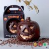 Halloween spooky big pumpkin chocolate monggo