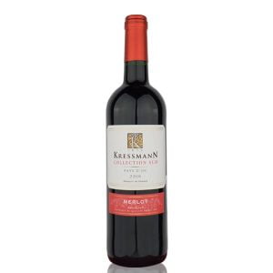 The photo of Kressmann Collection Sud Merlot, a type of red wine to help us in understanding red wine
