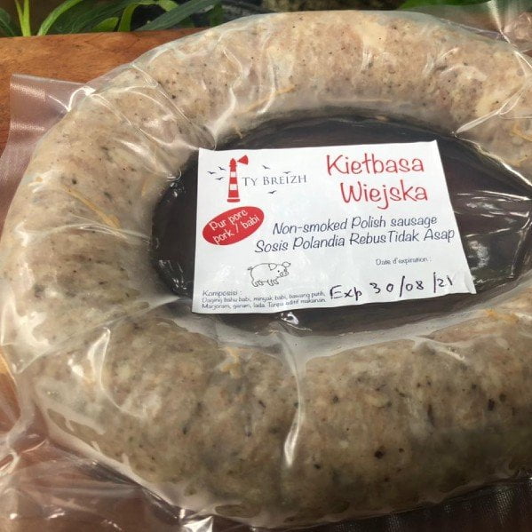 Polish sausage 350g - kiełbasa wiejska / polish sausage "non-smoked" (350g-up)
