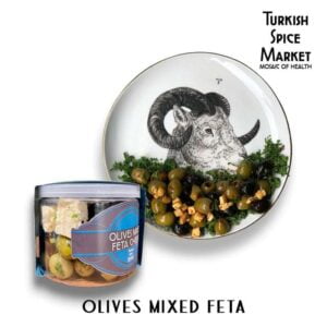 olives mixed feta