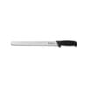 Salmon granton knife black ergonomic handle blade length 32 cm
