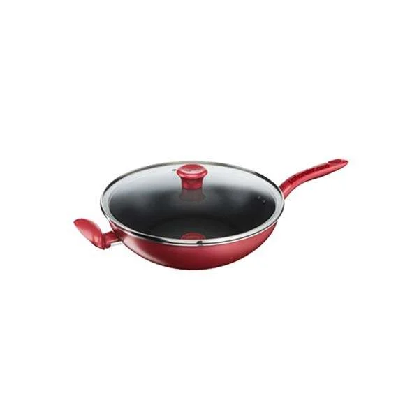 Tefal so chef wokpan 30cm + lid (grade a)