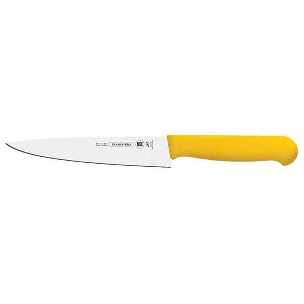 Tramontina 10 inch meat knife professional yellow