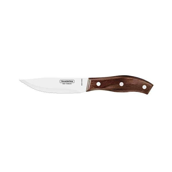 Tramontina 5 jumbo steak knife polywood brown tramon21410095