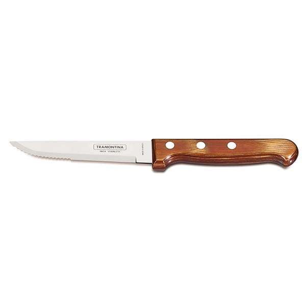 Tramontina 5 jumbo steak knife polywood natural tramon21413045