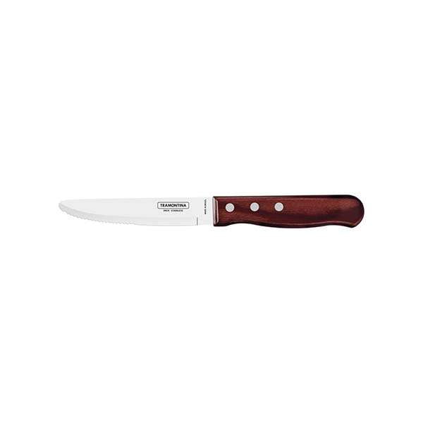 Tramontina 5 jumbo steak knife polywood red tramon21115075