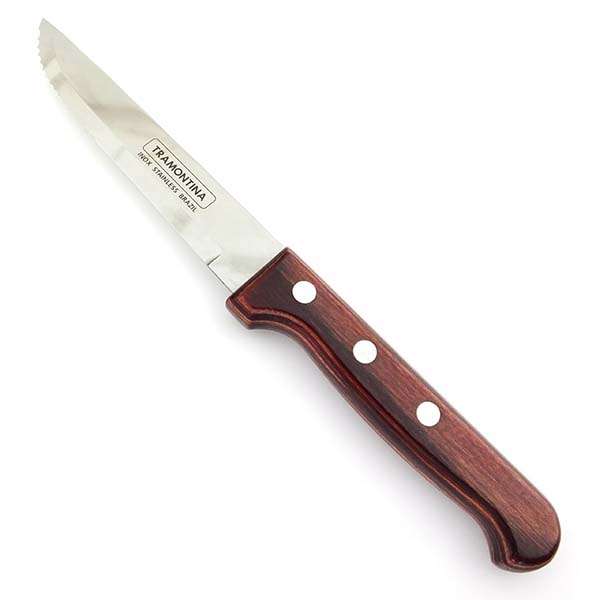 Tramontina 5 jumbo steak knife polywood red tramon21413075