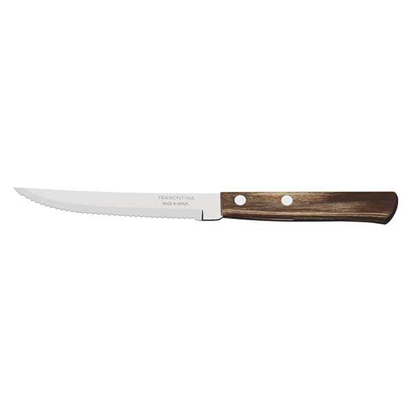 Tramontina 5 steak knife polywood brown