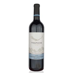 The photo of Trapiche Cabernet Sauvignon, a type of red wine to help us in understanding red wine