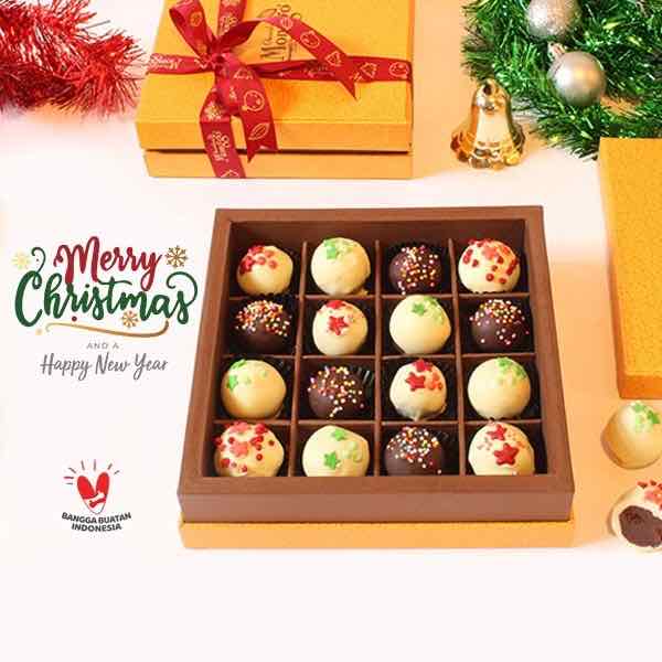 Christmas truffles monggo - monggo christmas exclusive truffles (16pcs)