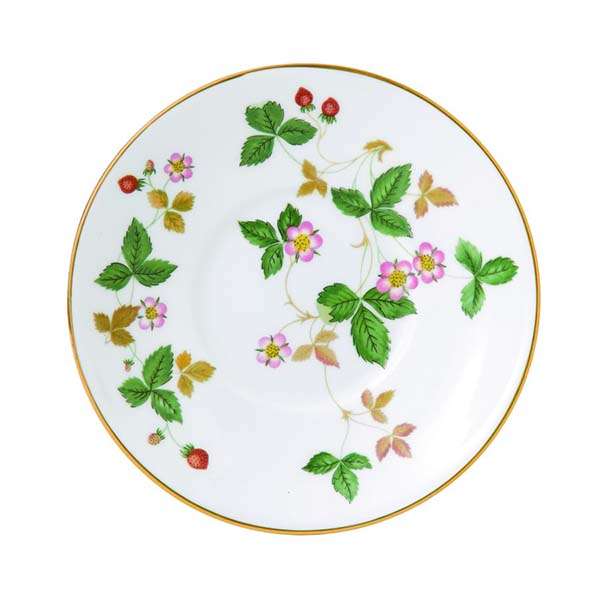 Wild strawberry coffee saucer can 14cm 5. 5in
