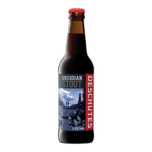 Deschutes obsidian stout - deschutes - obsidian stout beer (355ml)