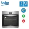 Beko electric oven built-in - beko electric oven built-in 71l stainless bim22301x
