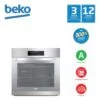 Beko electric oven - beko electric oven built-in 71l stainless bimt22400mcs