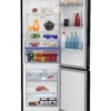 Beko fridge black - beko fridge 2-doors inverter wooden black rcnt340e50vzwb