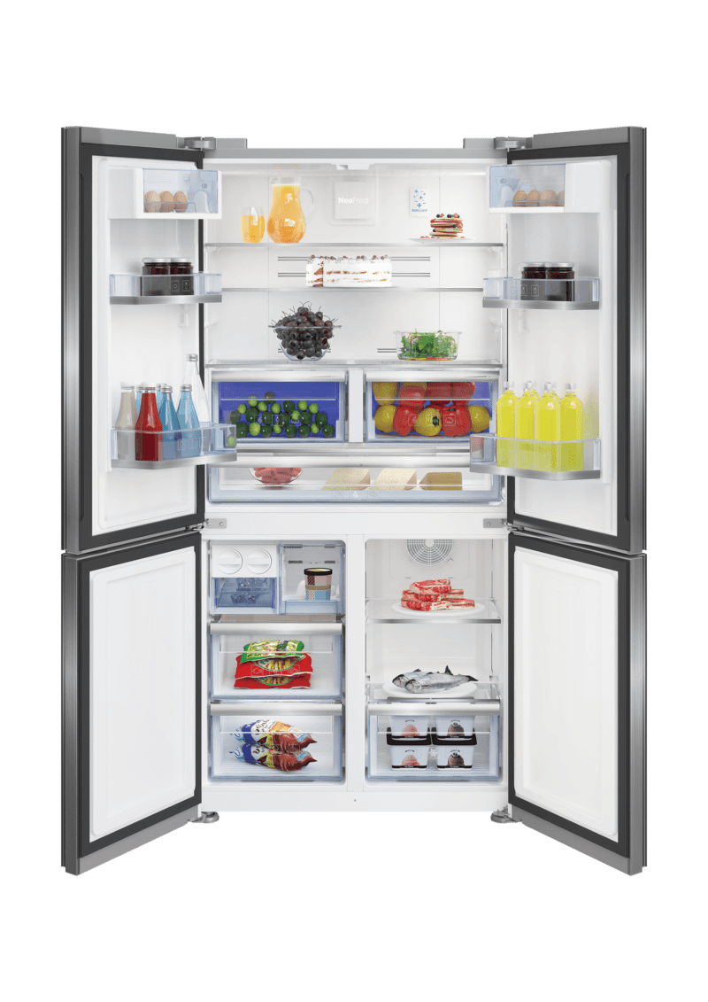 Beko fridge 4 doors inverter stainless gn1416223zx 1