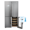 Beko fridge inverter - beko fridge 4-doors inverter stainless gn1416220cx