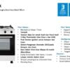 Beko gas cooker stainless gg 15115 dx 2