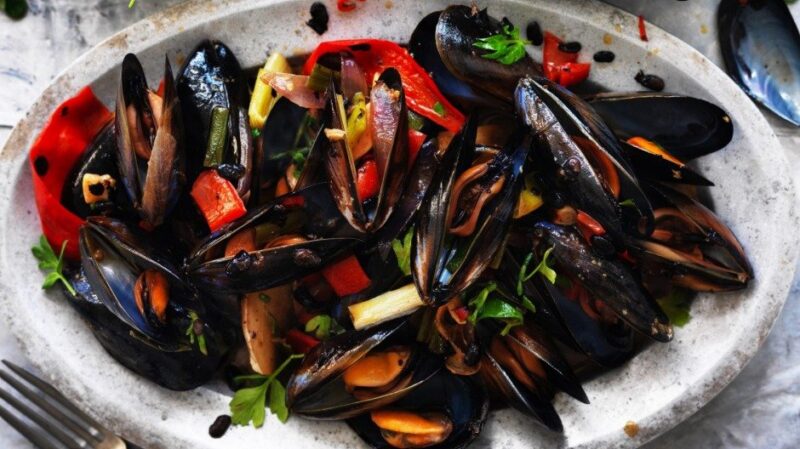 Black mussle recipe