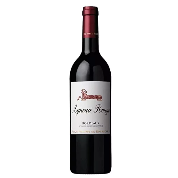 Red bordeaux wine - agneau rouge bordeaux (750ml)