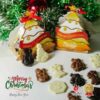Christmas chocolate trio - monggo christmas "dark, milk & white" chocolate (70g)