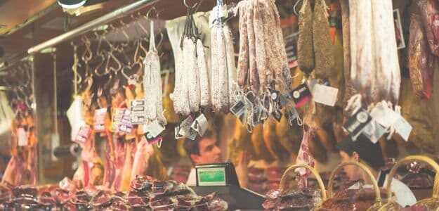 Cropped cropped delicatessen store generic banner
