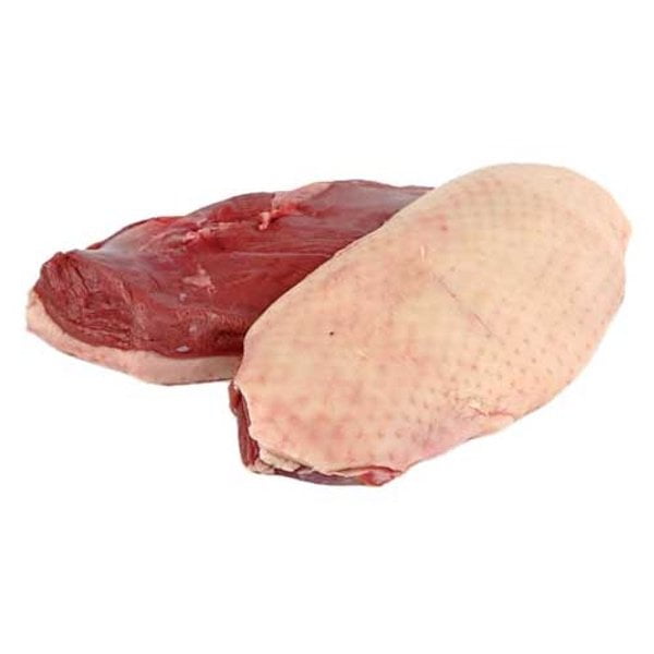 The photo of duck meat and chicken meat