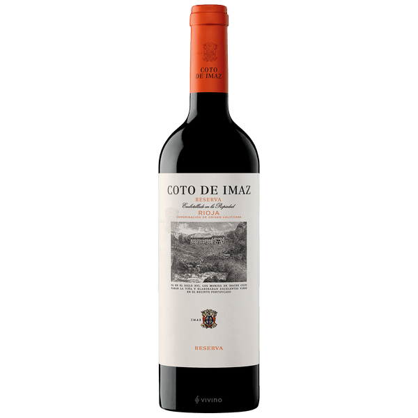Spanish red wine - coto del imaz reserva (750ml)
