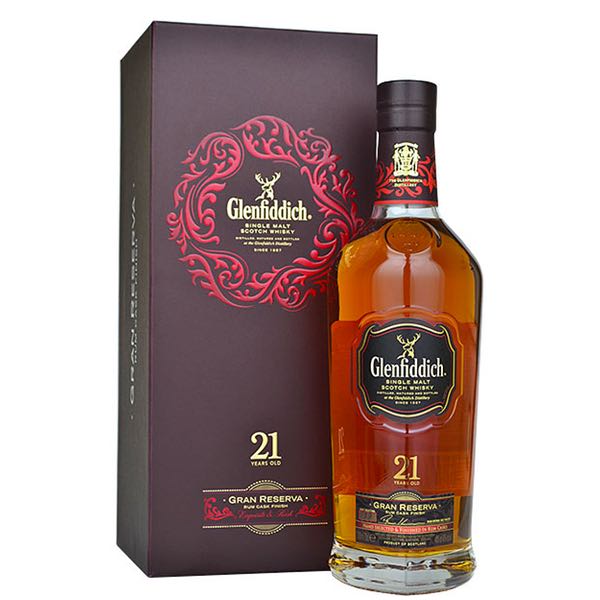Glenfiddich 21 years whisky - glenfiddich "21 years"