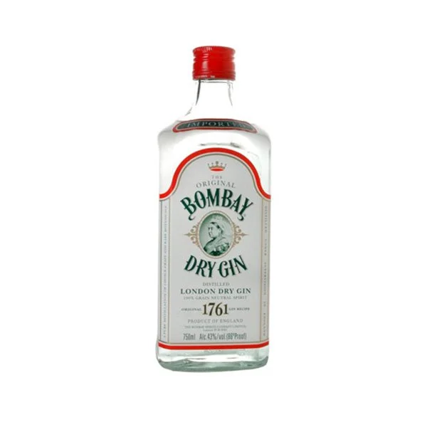 Bombay dry gin - bombay original dry gin (750ml)