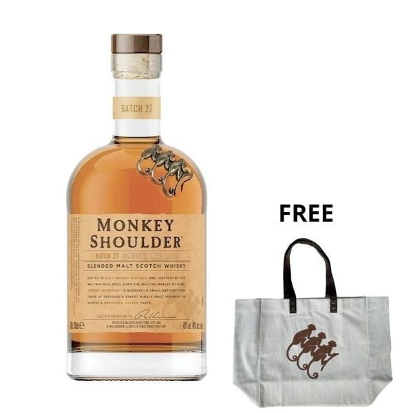 Monkey shoulder free bag