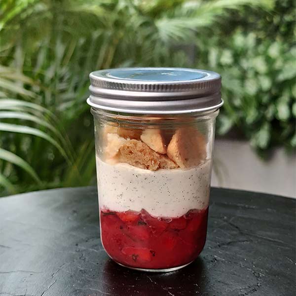 Ps strawberry dessert jar