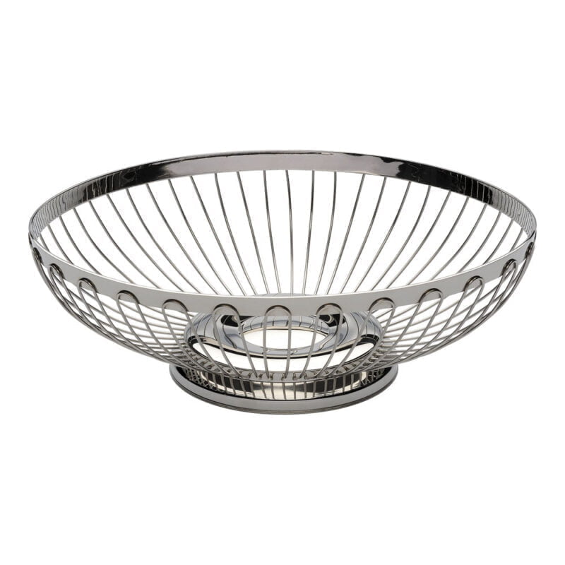 Stainless steel basket - abert fruit basket art oval s/s stainless steel inox 18/10