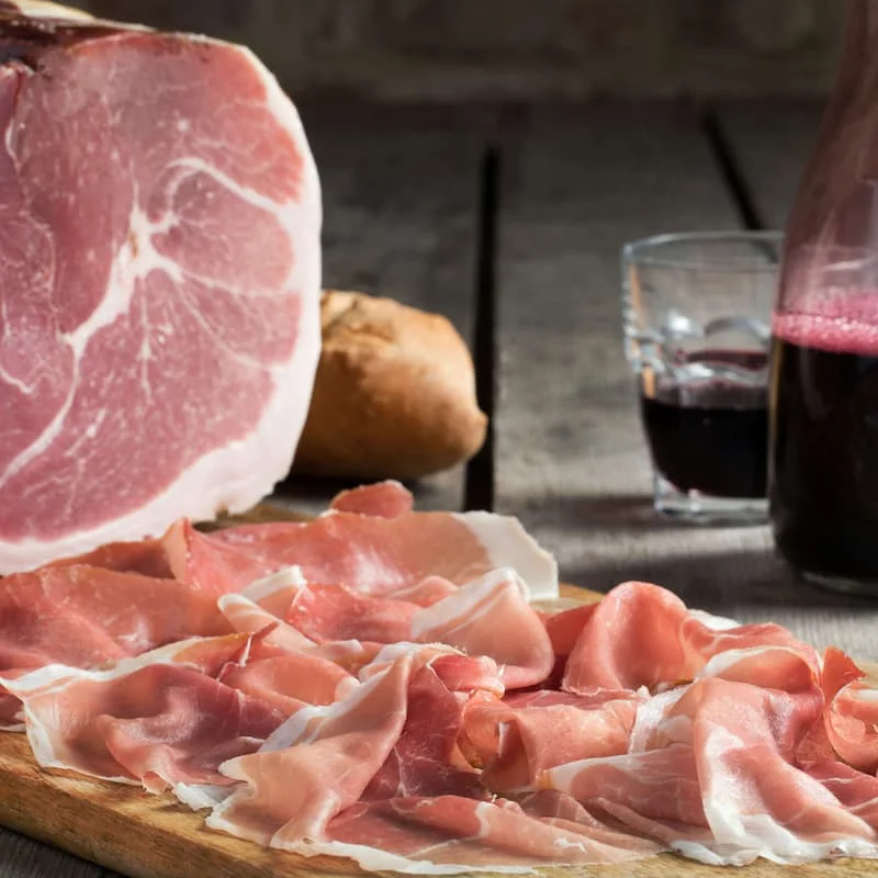 Parma ham slices - thin-cut parma ham (100g)
