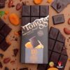 Dark chocolate apricot tablet - monggo dark 100% with apricot chocolate tablet (80g)