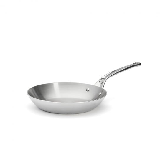 Stainless steel frying pan - de buyer "stainless steel frying pan" affinity ø 24 cm