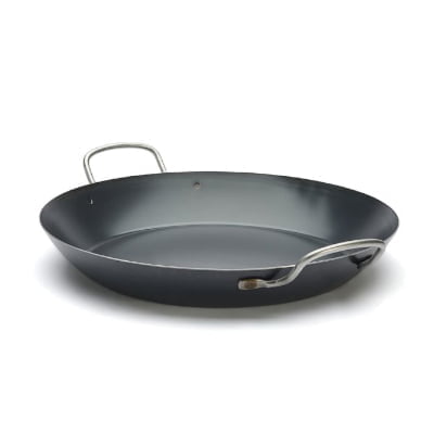 Blue steel paella pan - de buyer paella pan, blue steel - 6 portions ø 34 cm