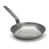 Round frypan carbone plus - de buyer round "lyonnaise" frypan - heavy quality steel - carbone plus ø 28 cm